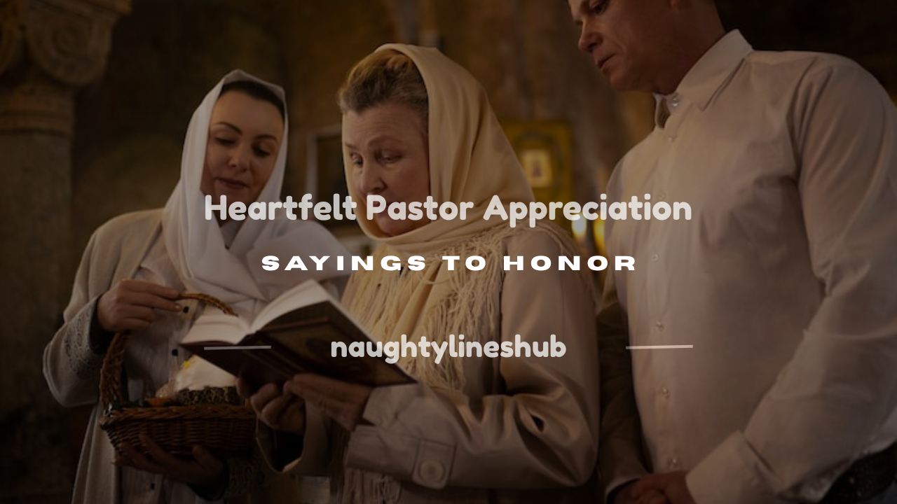 pastor appreciation sayings