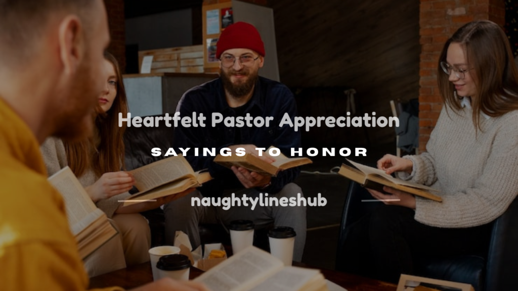 pastor appreciation sayings