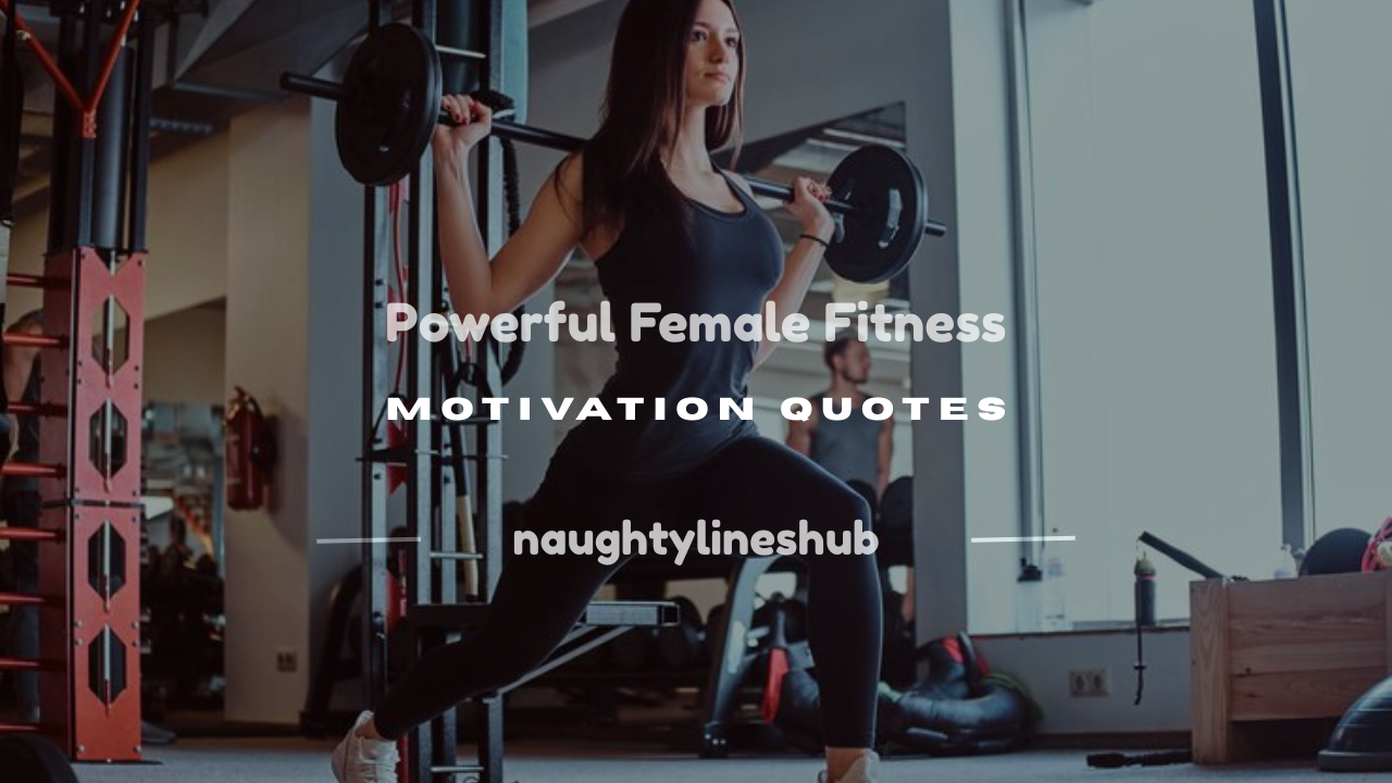 female fitness motivation quotes