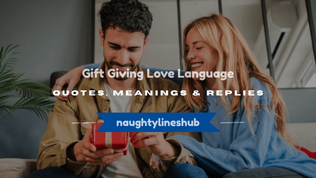 gift giving love language quotes
