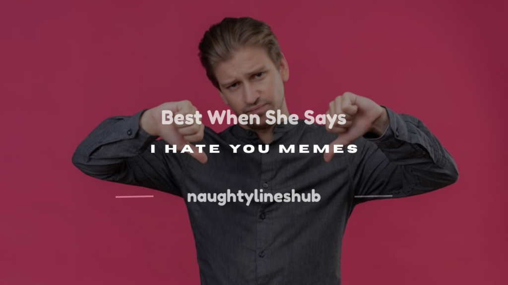 when she says i hate you meme