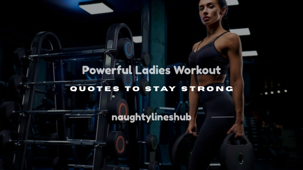 ladies workout quotes