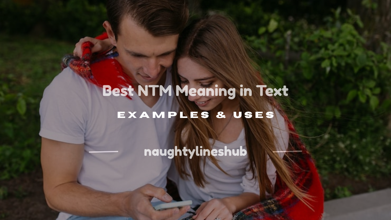 ntm meaning in text