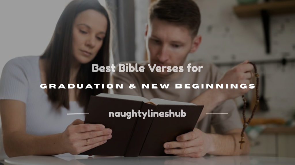 bible verse for graduation