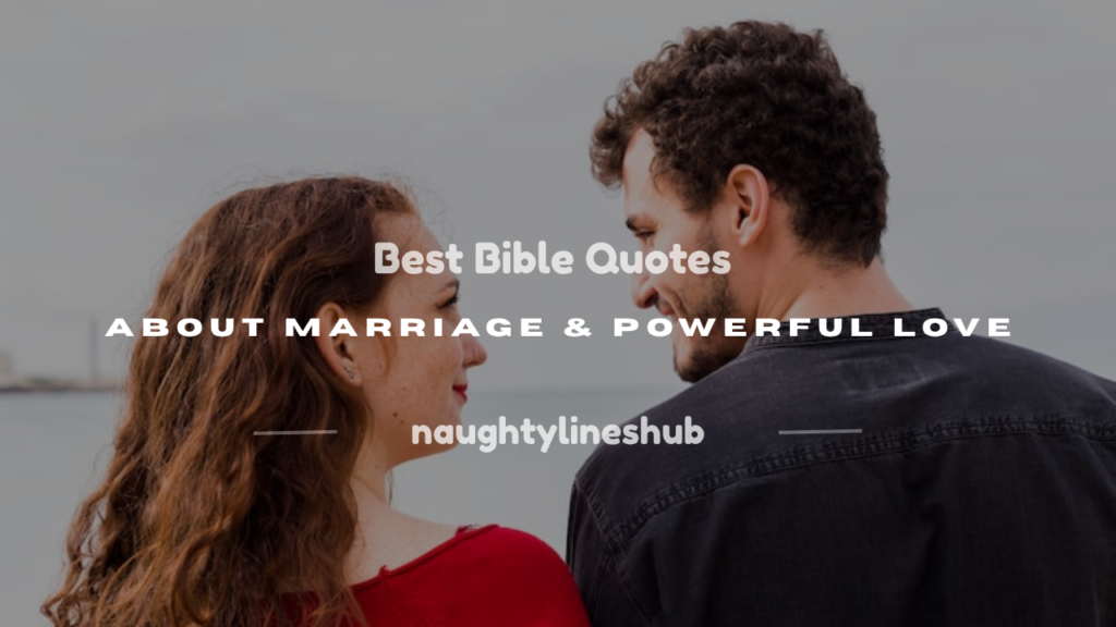 bible quotes about marriage