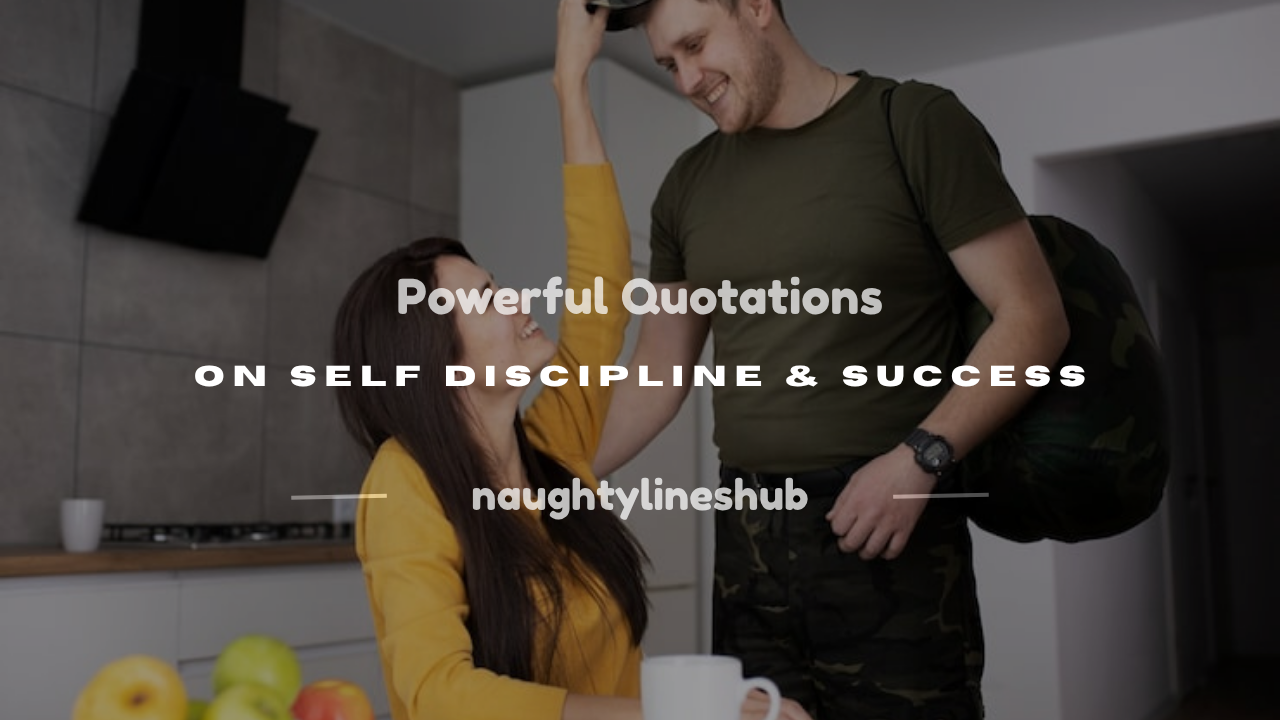 quotations on self discipline