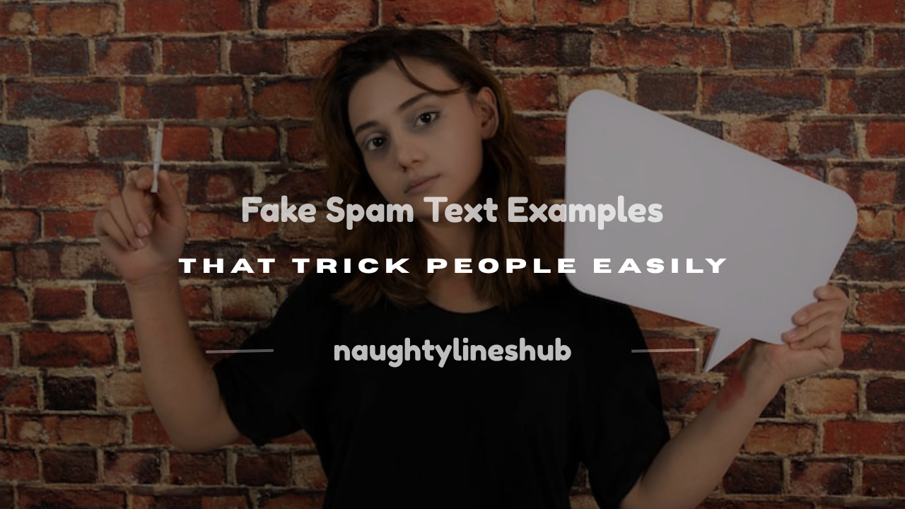 fake spam text examples