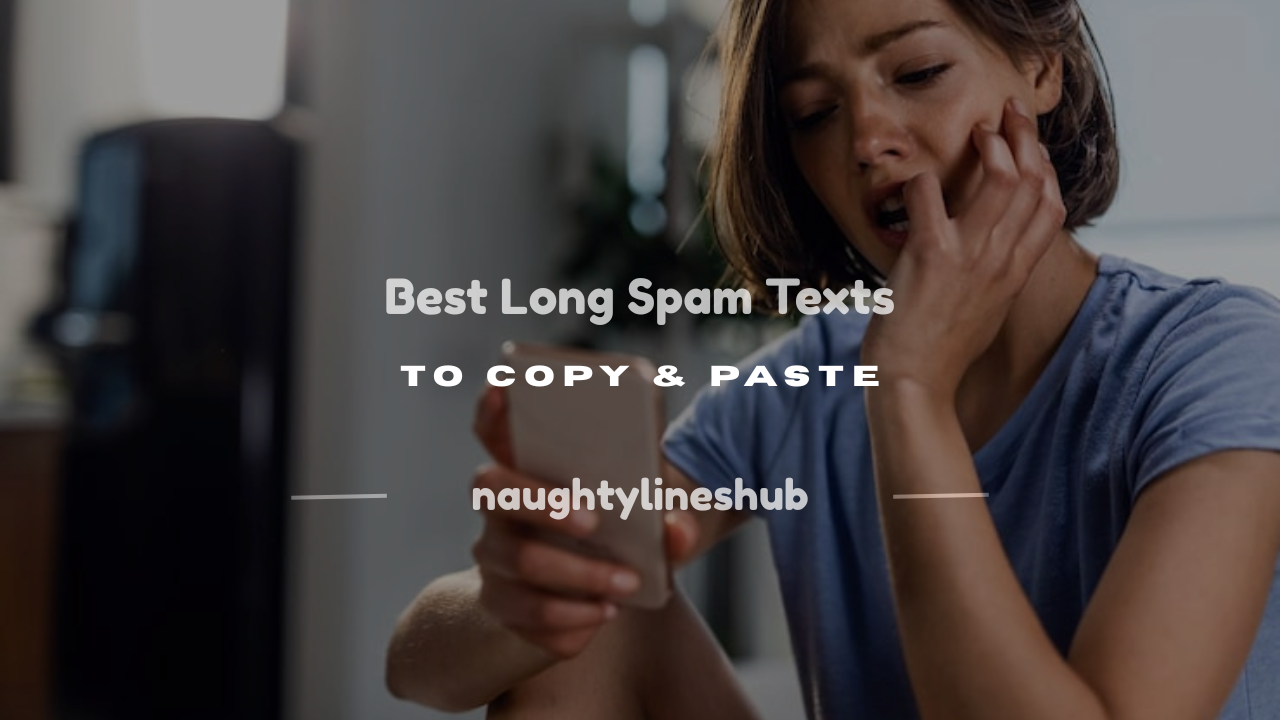 Long spam text to copy and paste