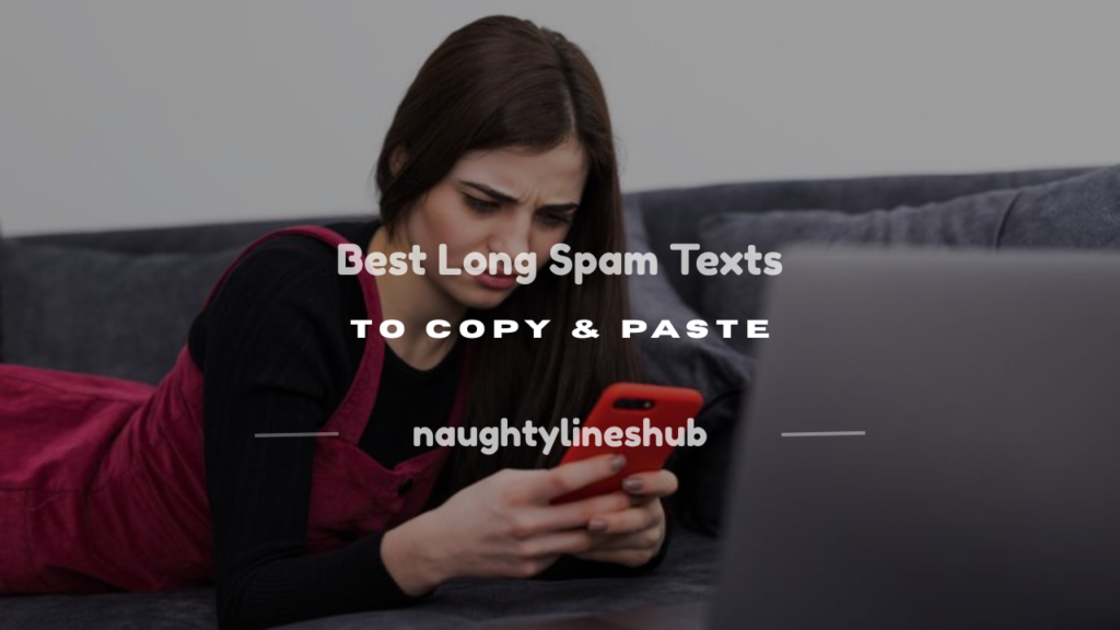 Long spam text to copy and paste