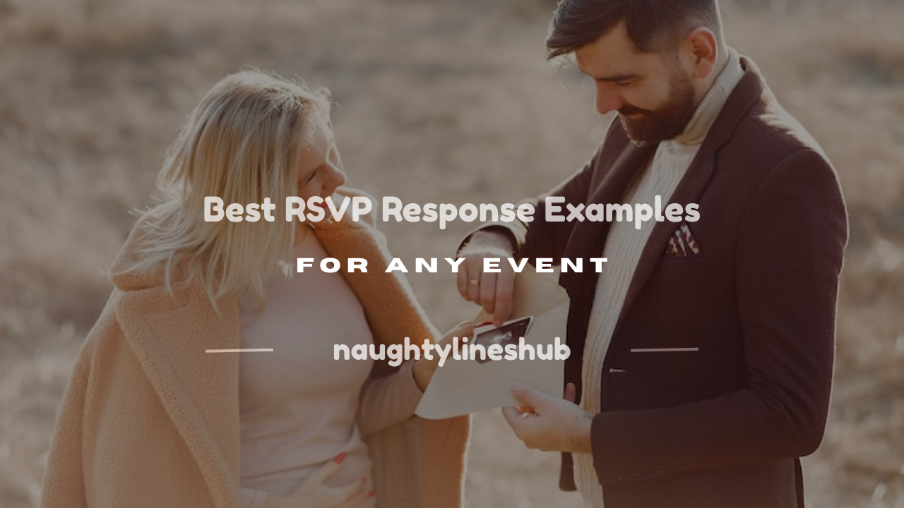 rsvp response examples
