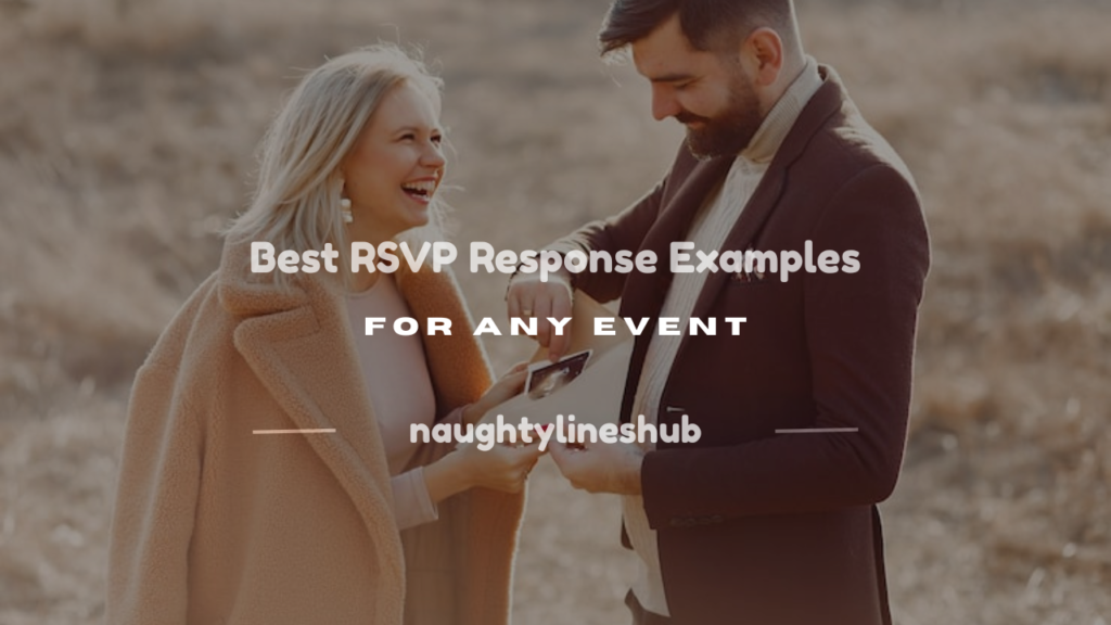 rsvp response examples