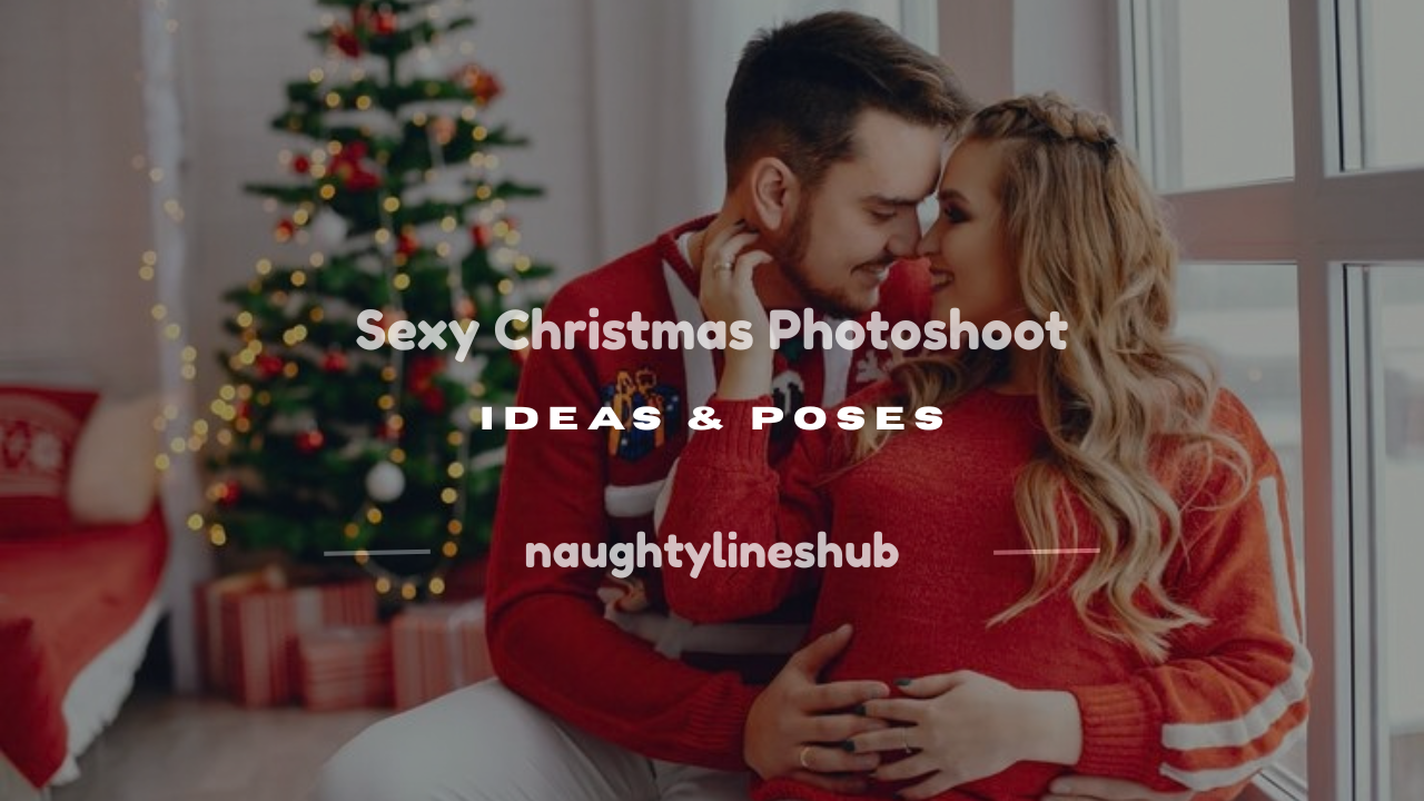 sexy christmas photoshoot