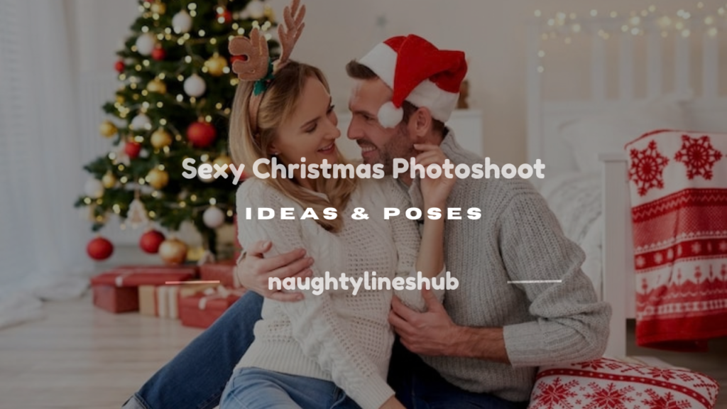 sexy christmas photoshoot