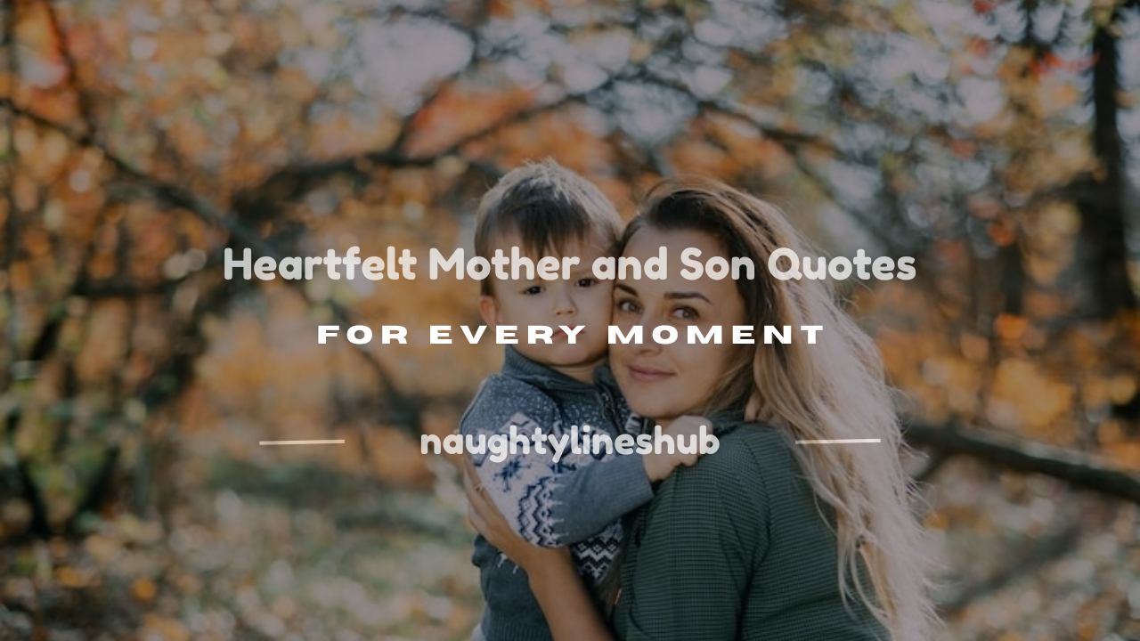 mother and son quotes