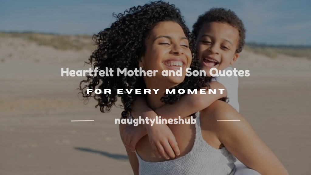 mother and son quotes